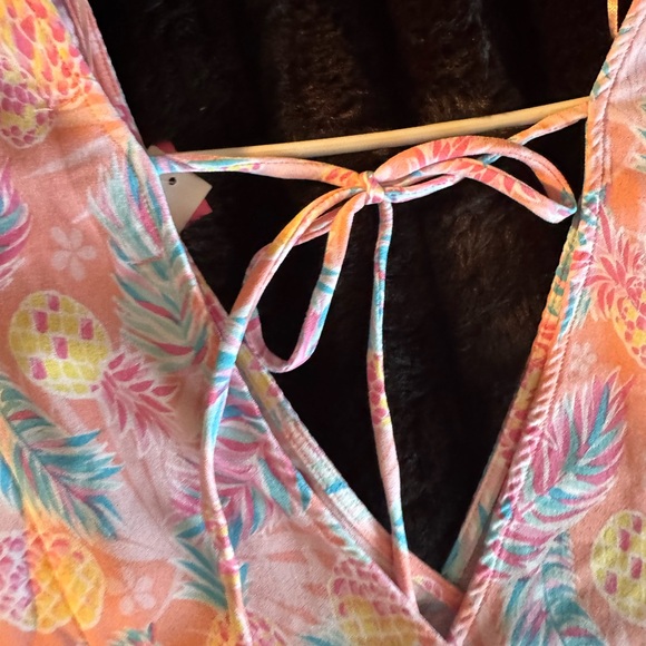 Simply Southern Vibrant Pink and Multicolor Dress - Picture 5 of 5